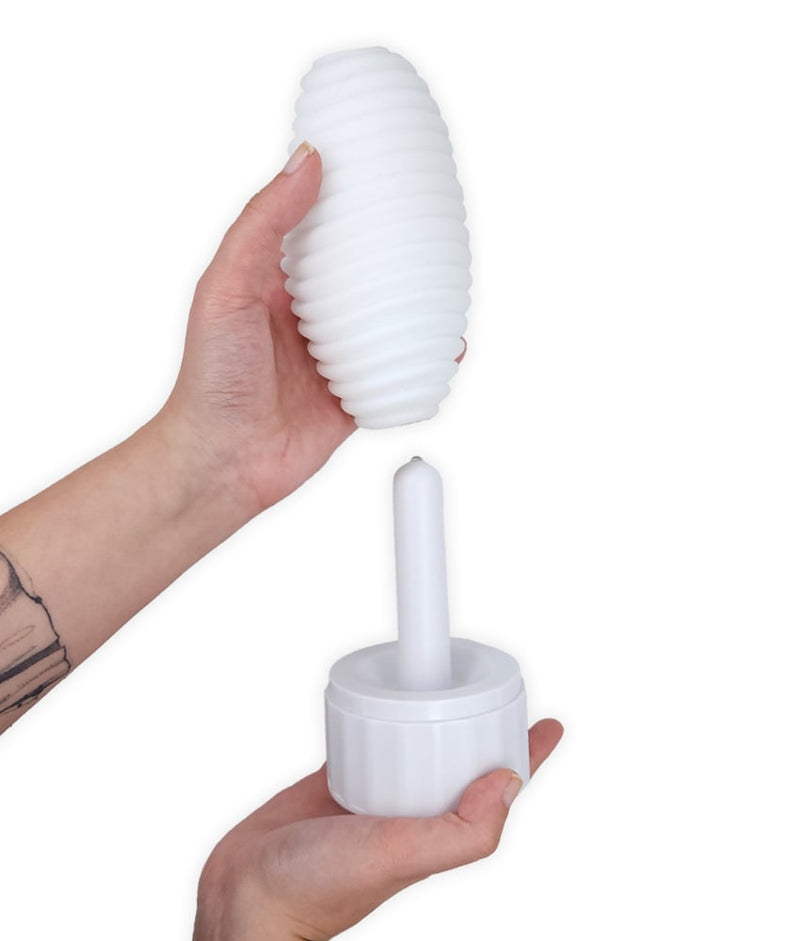 Dona Coelha Toca – Masturbador para pênis com aquecimento e à prova d’água