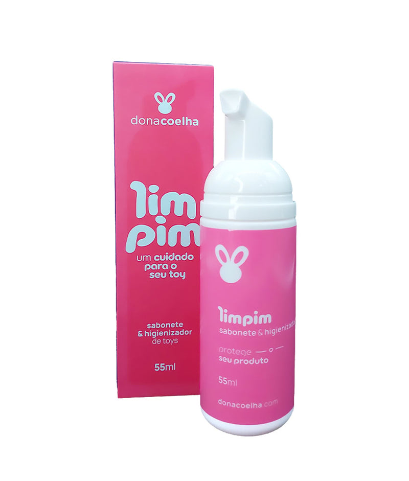Dona Coelha Limpim – Espuma de Limpeza Profunda para Toys