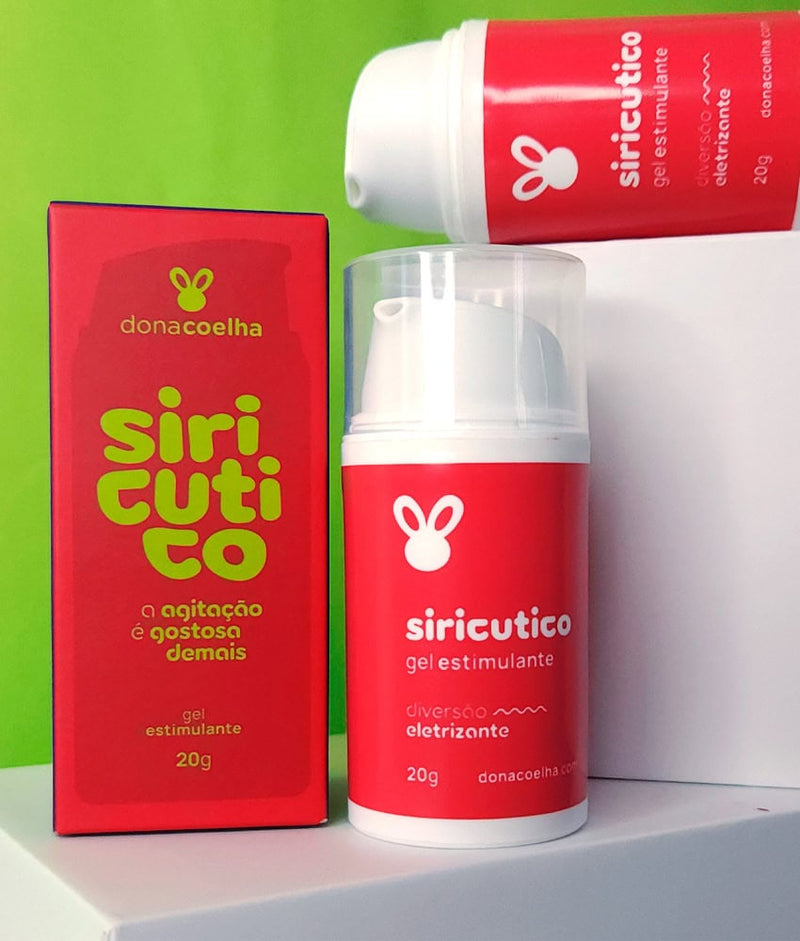 Dona Coelha Siricutico – Gel Estimulante que Vibra e Aquece