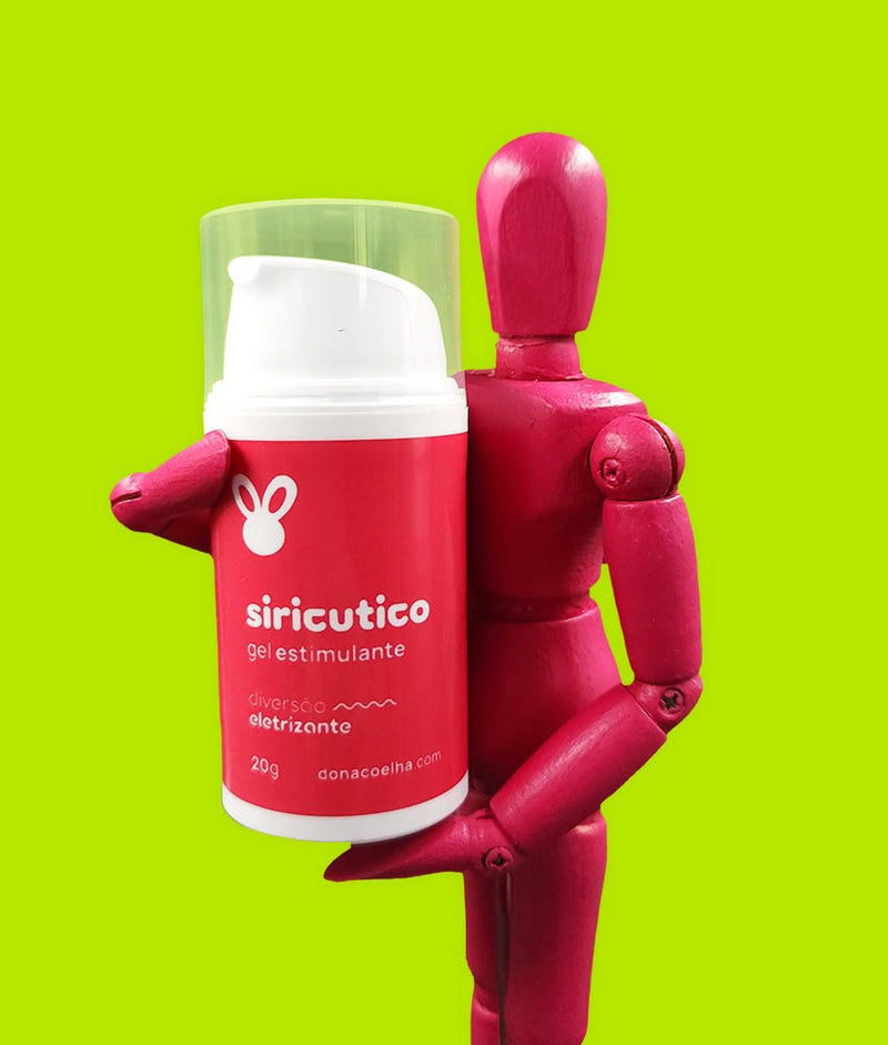 Dona Coelha Siricutico – Gel Estimulante que Vibra e Aquece