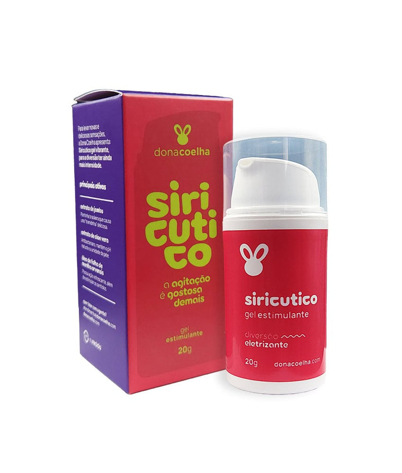 Dona Coelha Siricutico – Gel Estimulante que Vibra e Aquece