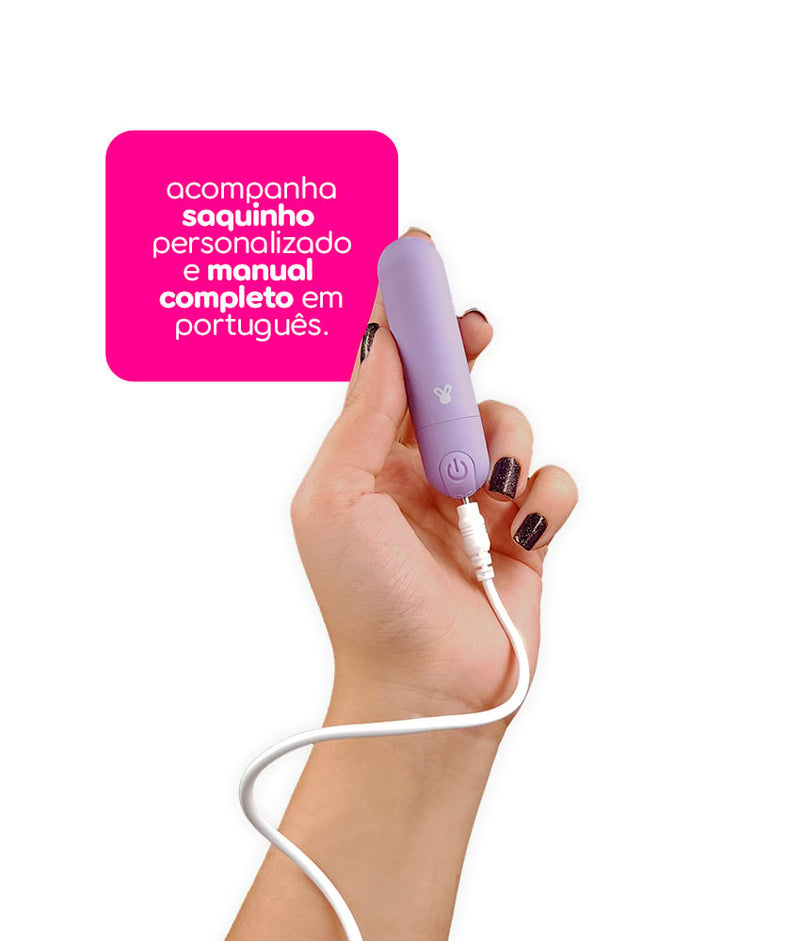 Dona Coelha Triquelique – Vibrador bullet potente para o clitóris