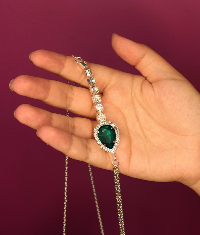 Joia de Corpo Gota Esmeralda