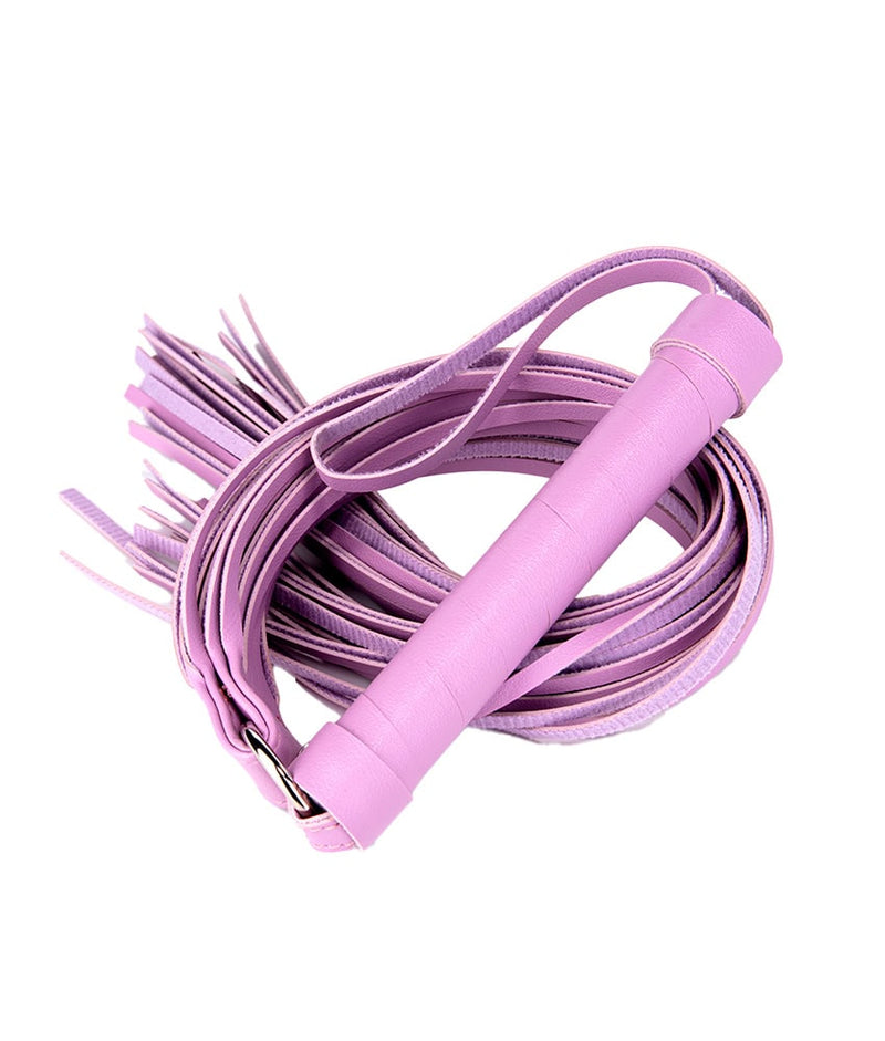 Dona Coelha Flogger Lilás com argola – Linha BDSM
