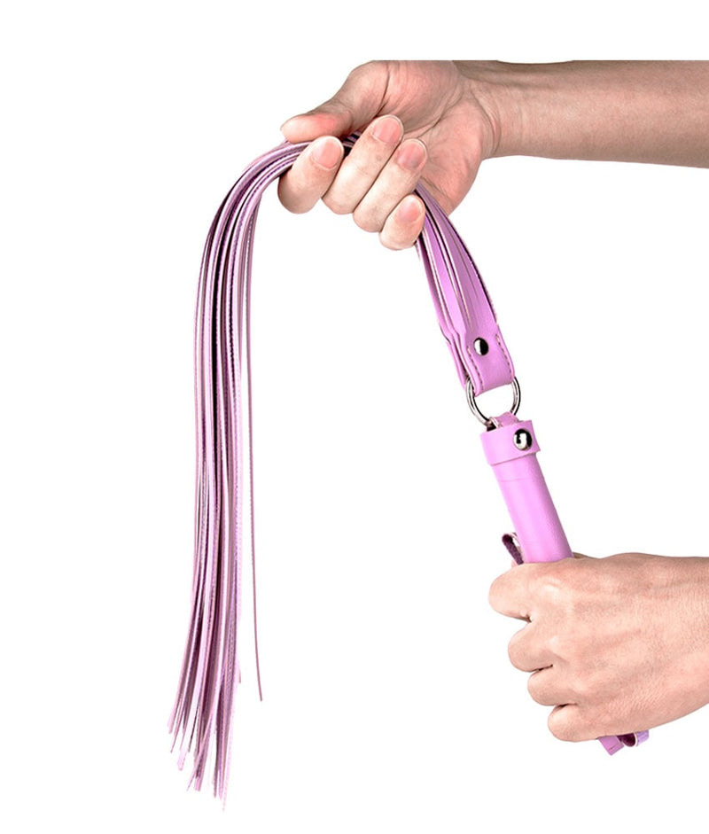 Dona Coelha Flogger Lilás com argola – Linha BDSM