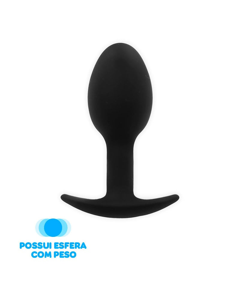 Plug Anal em Silicone