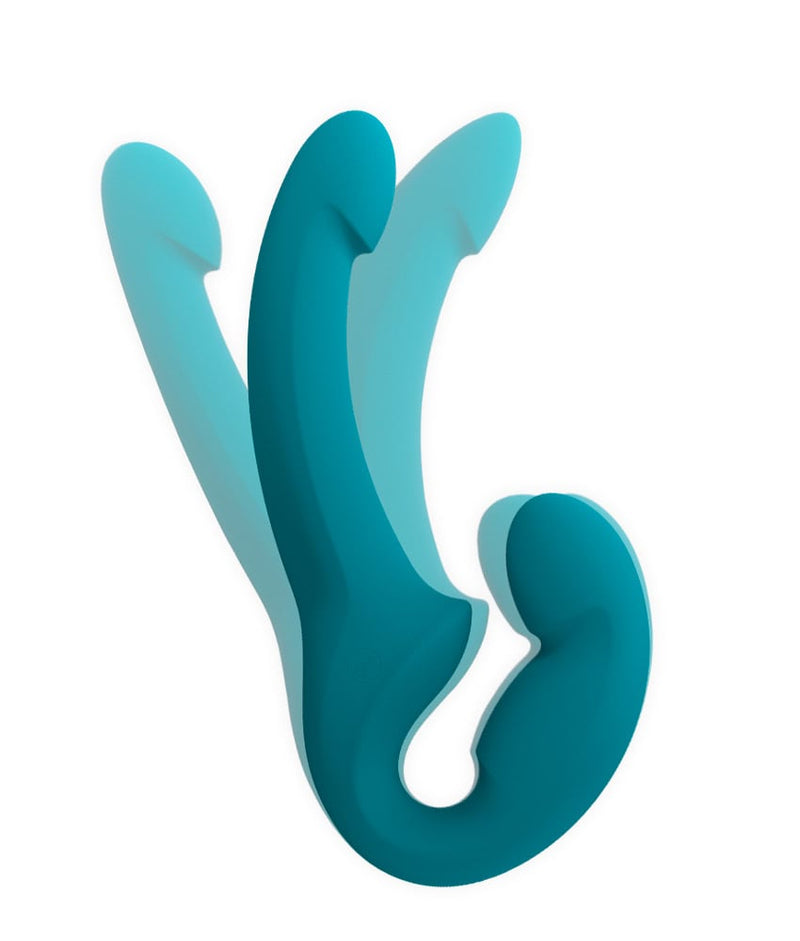 Dildo duplo strapless Share Lite Fun Factory – Ideal para Pegging