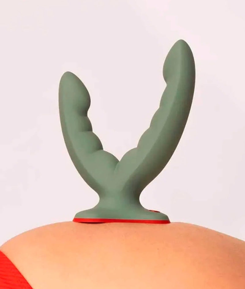 Dildo duplo Ryde Fun Factory – Pode ser usado com ou sem penetração