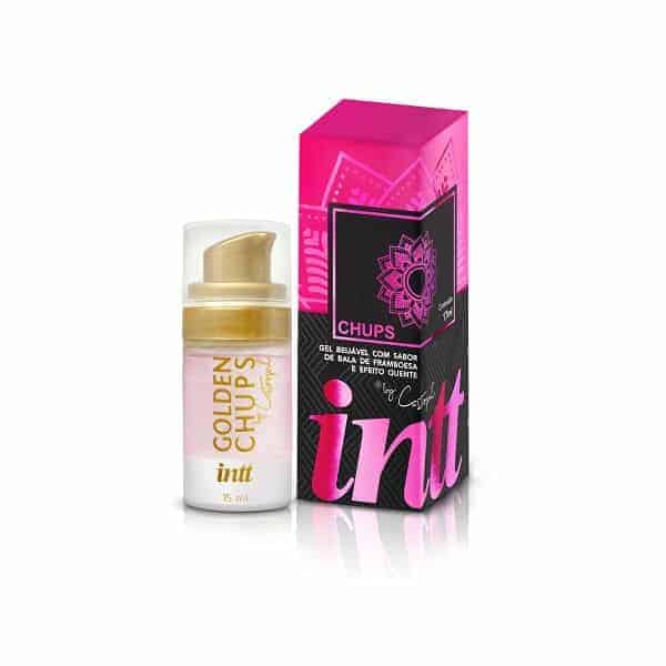 Gel Beijável para sexo oral Golden Chups
