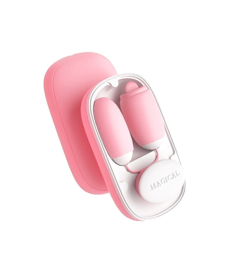 Vibrador Bullet e Mini Estimulador com Língua – Lilo