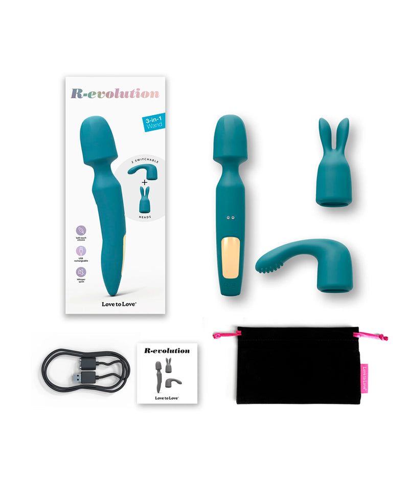 Massageador 3 em 1 R-EVOLUTION