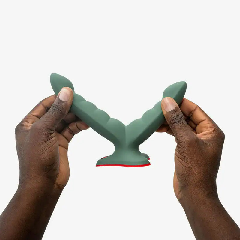 Dildo duplo Ryde Fun Factory – Pode ser usado com ou sem penetração